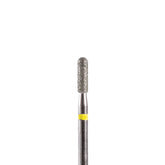 Fresa/Broca de diamante, forma de microfono amarilla 2.5